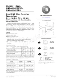 NSVBA114EDXV6T1G Datasheet Copertura