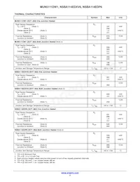 NSVBA114EDXV6T1G數據表 頁面 2