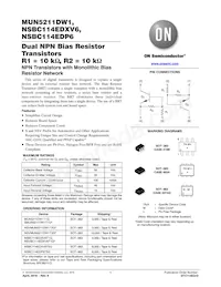 NSVBC114EDXV6T1G Datenblatt Cover