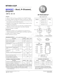 NTHD4102PT3G Datasheet Cover