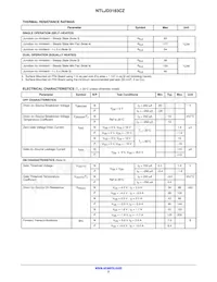 NTLJD3183CZTBG Datasheet Pagina 2