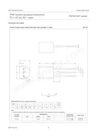 PDTA144TS Datasheet Pagina 7