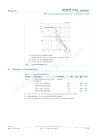 PDTC114ET/DG/B2數據表 頁面 4