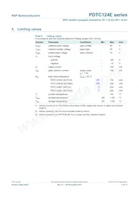 PDTC124EE數據表 頁面 4