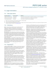 PDTC124EE Datasheet Pagina 16