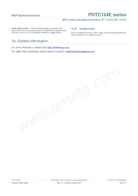 PDTC124EE Datasheet Pagina 17