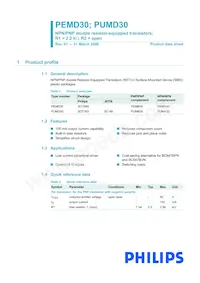 PEMD30 Datasheet Pagina 2