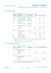 PEMD30 Datasheet Pagina 4