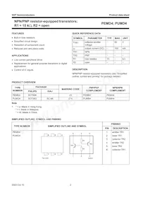 PEMD4數據表 頁面 3