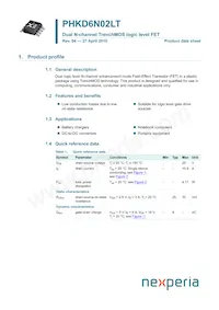 PHKD6N02LT Datasheet Cover
