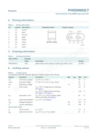 PHKD6N02LT Datasheet Page 2