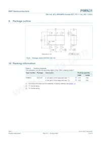 PIMN31 Datasheet Page 8