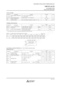 PM75CLA120 Datasheet Page 3