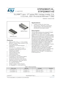 STIPQ5M60T-HL Datasheet Cover
