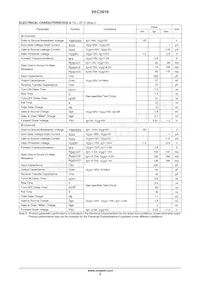 VEC2616-TL-W-Z Datasheet Page 2
