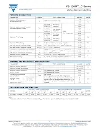 VS-130MT160C Datasheet Page 2