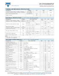 VS-CPV363M4KPBF Datasheet Pagina 2