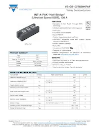 VS-GB100TS120NPBF Datasheet Copertura