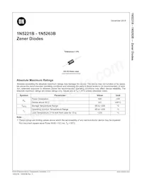 1N5263B-T50R Datasheet Pagina 2