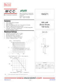 1N5271B-TP Datasheet Copertura