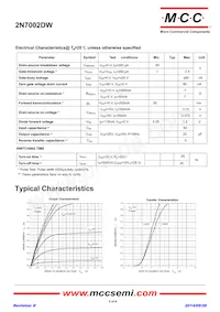 2N7002DW-TP Datasheet Pagina 2