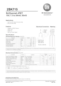 2SK715W-AC Datasheet Cover