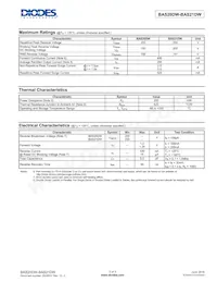 BAS20DW-7 Datasheet Pagina 2