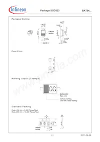 BAT5405WE6327HTSA1 Datasheet Page 11