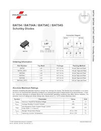 BAT54S-D87Z Datasheet Page 2