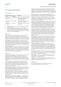 BAT54XYH Datasheet Pagina 7