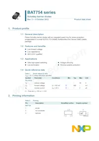 BAT754A Datasheet Pagina 2