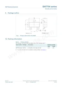 BAT754A Datasheet Pagina 6