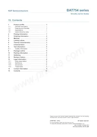 BAT754A Datasheet Pagina 11