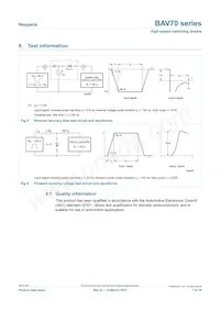 BAV70W/MIX Datasheet Pagina 7