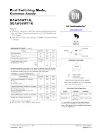 BAW56WT1 Datenblatt Cover