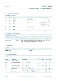 BUK7K17-80EX Datenblatt Seite 2