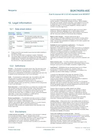 BUK7K6R8-40E Datasheet Pagina 11