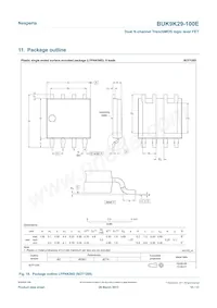 BUK9K29-100E Datasheet Pagina 10