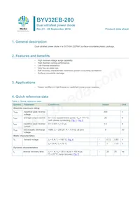 BYV32EB-200 Datasheet Copertura