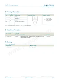 BYV32EB-200 Datasheet Pagina 2