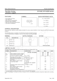 BYV42EB-200 Datasheet Pagina 2