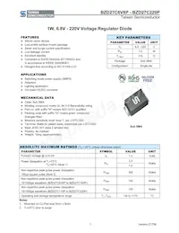 BZD27C9V1P RUG Datasheet Copertura