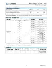 BZD27C9V1P RUG Datasheet Page 2