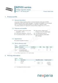 BZV55-B75 Datasheet Cover