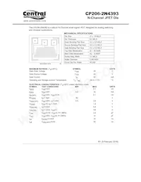 CP206-2N4393-CT Datenblatt Cover