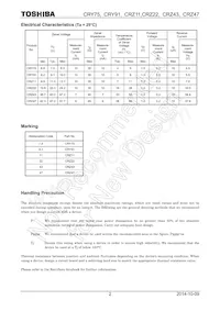 CRY91(TE85L Datasheet Pagina 2