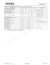 DMC3061SVT-7 Datasheet Pagina 3