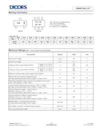 DMN61D8LVT-13數據表 頁面 2