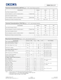 DMN61D8LVT-13 Datenblatt Seite 3