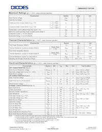 DMNH6021SPDW-13數據表 頁面 2